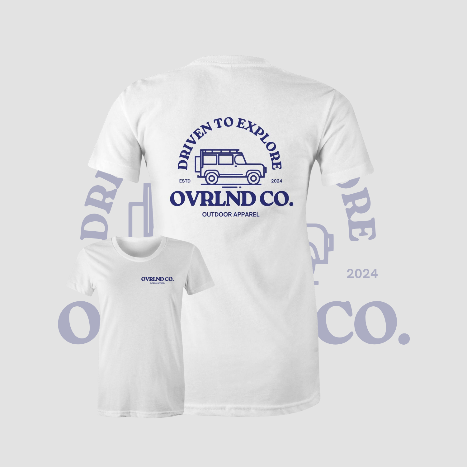 Driven To Explore - Blue