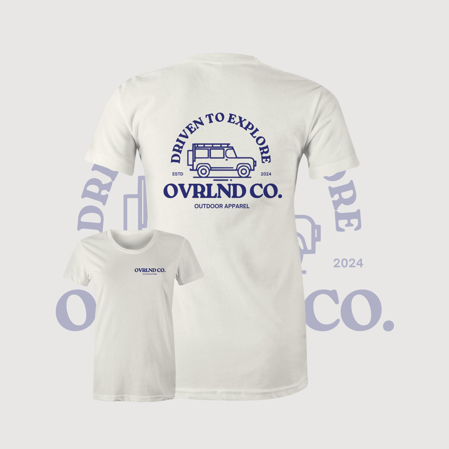 Driven To Explore - Blue